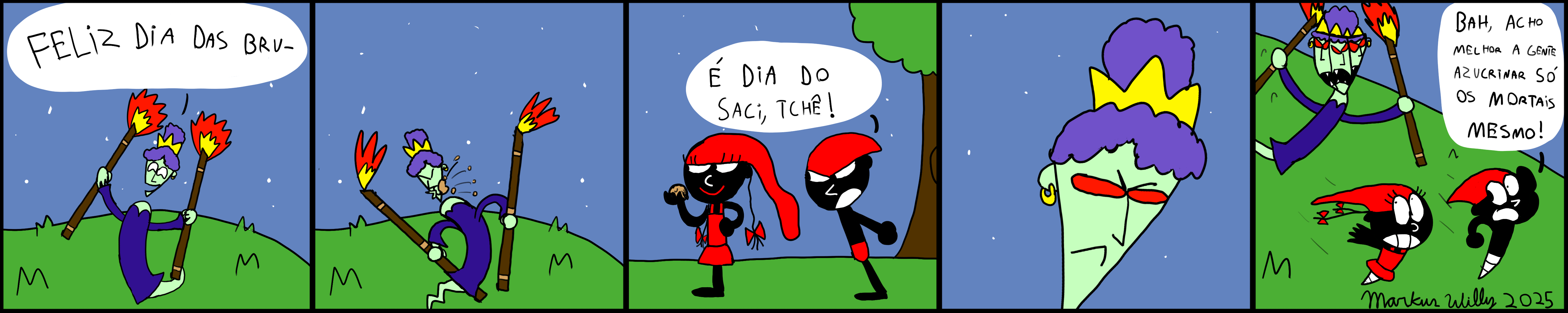 Tirinha de 2025